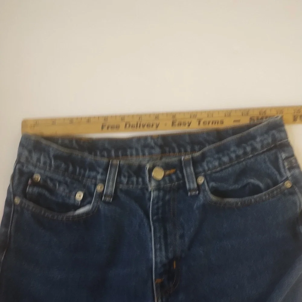 Vintage Polo Ralph Lauren Bootcut Jeans Women's 8 Cotton Classic 90s - Picture 7 of 8